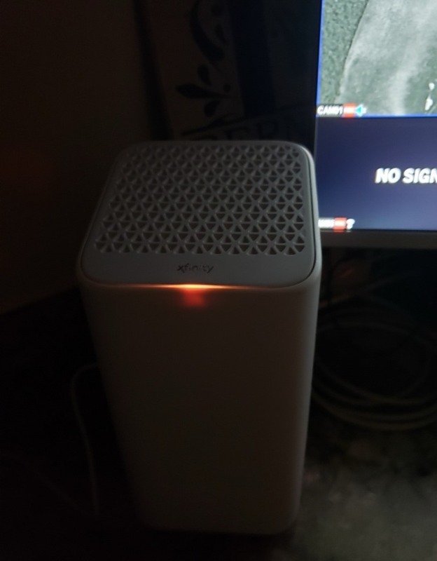 Xfinity Modem Router Blinking Orange or Yellow Light