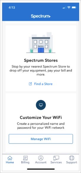 Use the My Spectrum App to Pay
