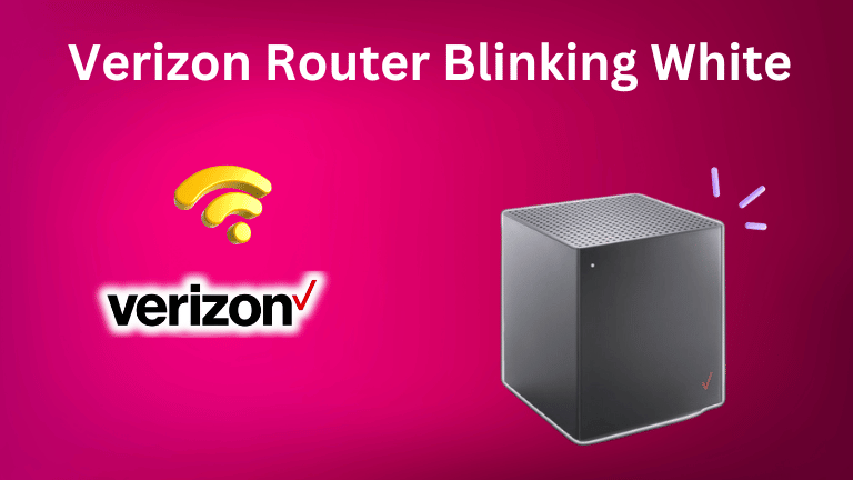 Verizon Blinking White