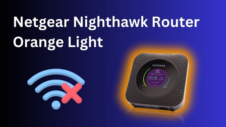 How to Fix Netgear Nighthawk Router Orange Light