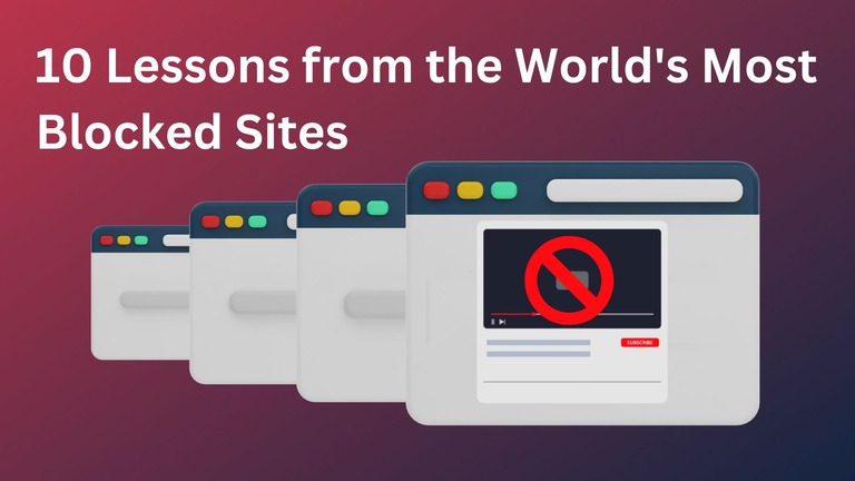 10 Things We Learned from the World's Most Blocked Sites List