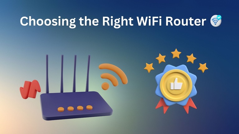 Choosing the Right WiFi Router A Guide to Selecting the Best WiFi Router for Different Needs 1