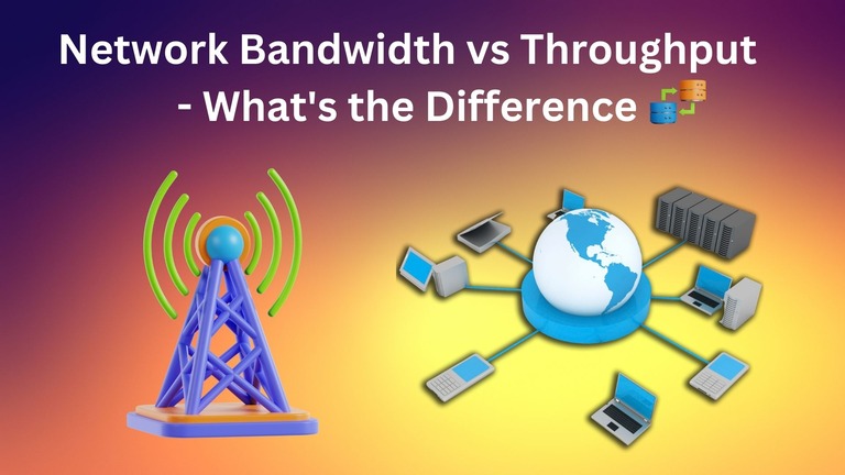 Network Bandwidth vs Throughput - What's the Difference