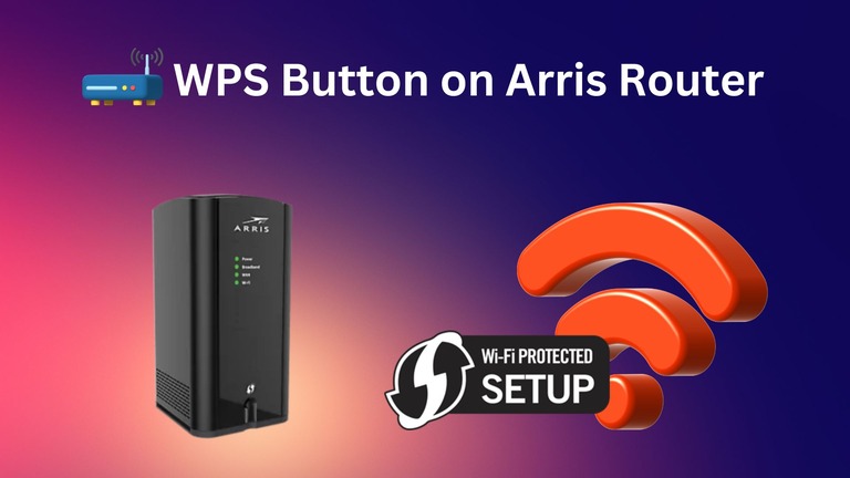 How to Find WPS Button on Arris Router