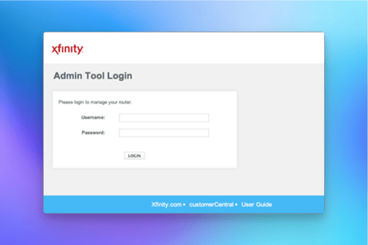 Access the Router Dashboard