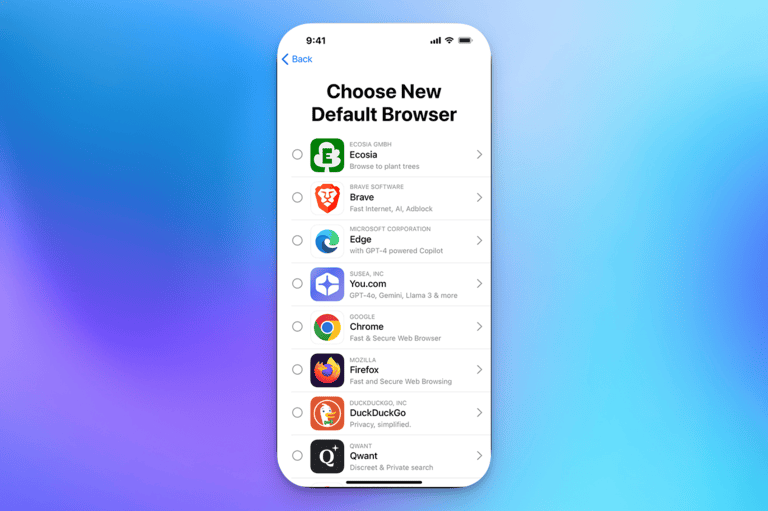 Default Apple browser