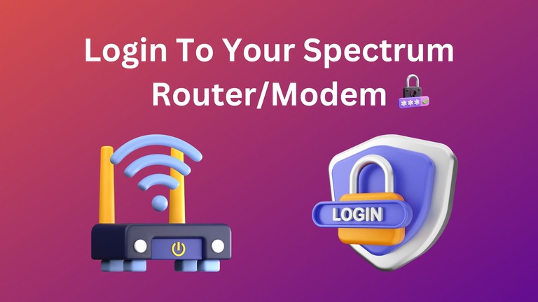 How To Login To Your Spectrum RouterModem