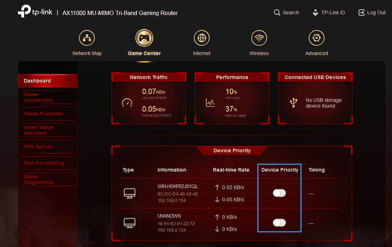How to enable and set QoS