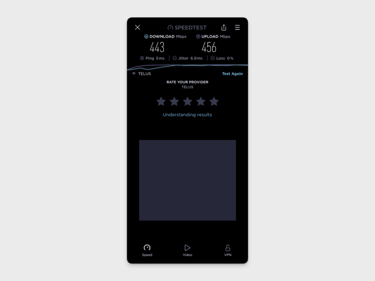 Perform a Speed Test