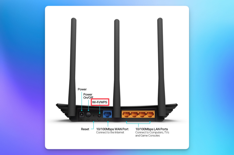 Where is the WPS Button on a TP-Link Router