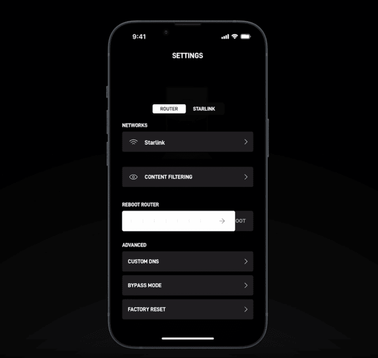 Restart and Wait if your Starlink Router Blinking White