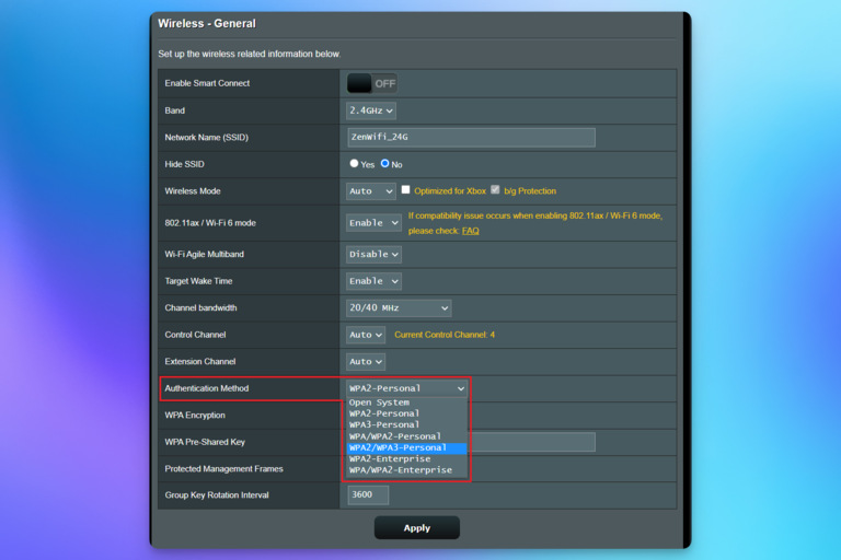 Use Network Encryption