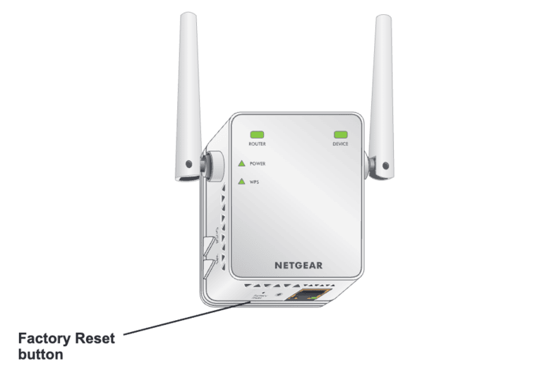 Reset the Wi-Fi Extender if Netgear WiFi Extender Not Working