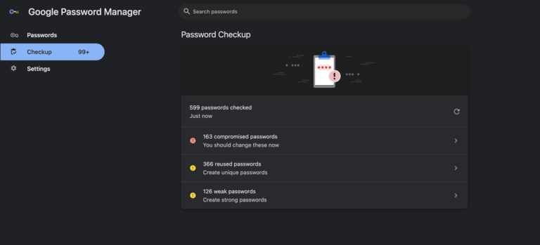 Password Checkup