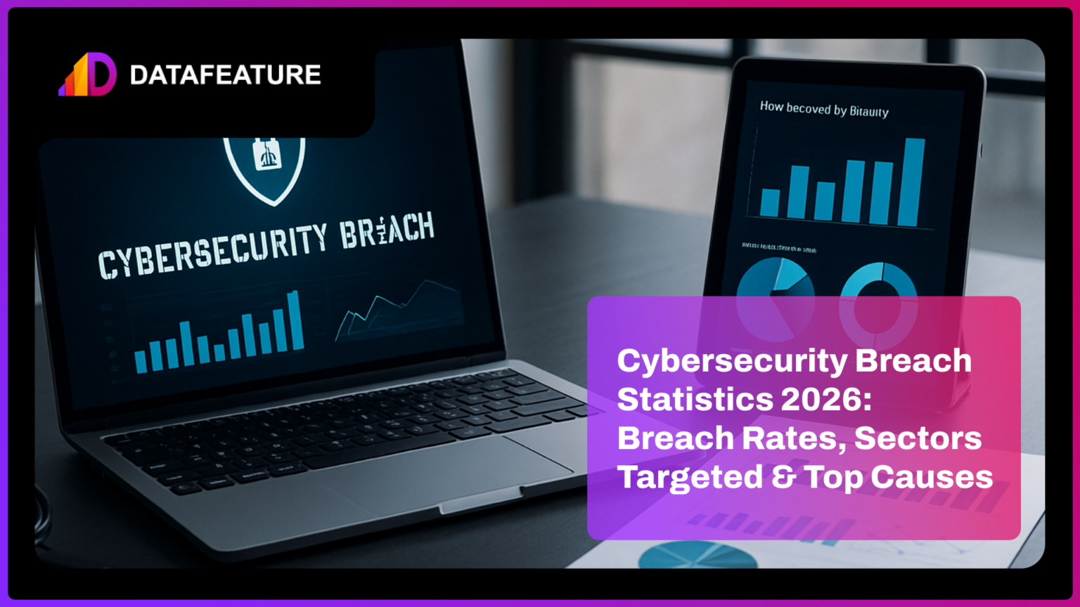 Cybersecurity Breach Statistics 2026: Breach Rates, Sectors Targeted & Top Causes Json.title 1 6
